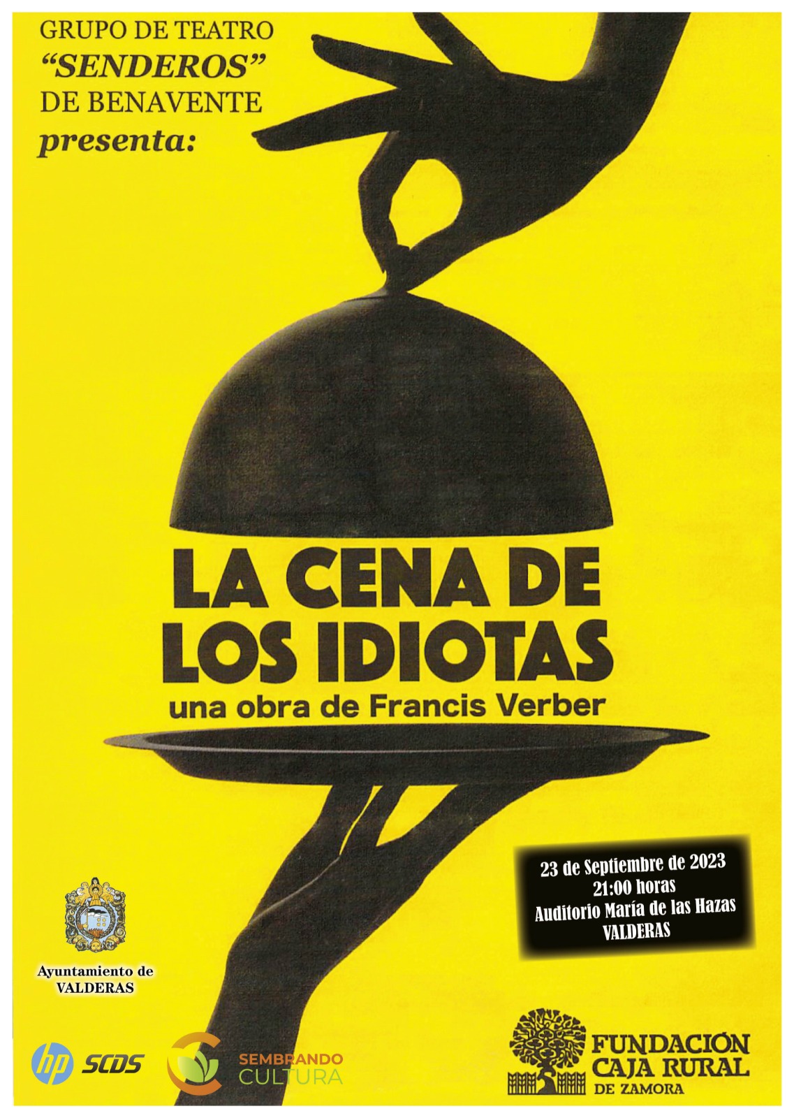 Obra de teatro La cena de los idiotas